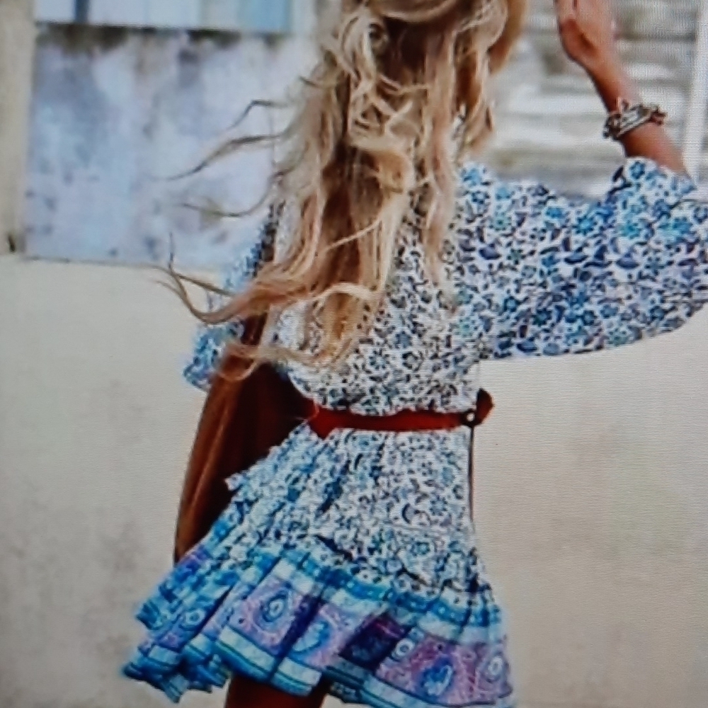 Spell and the Gypsy Dahlia Tunic Dress extra small - Picture 2 of 10